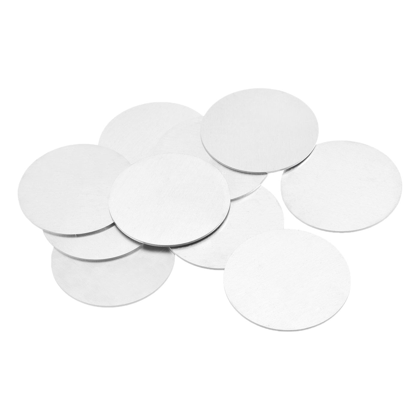 Harfington Stamping Blank Aluminium Round DIY Tags for Craft Decoration