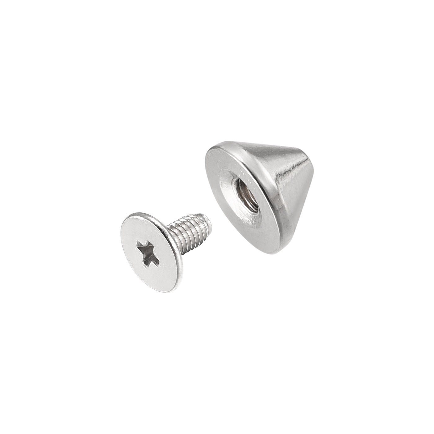 Harfington Screw Back Rivets, Solid Leather Studs for DIY