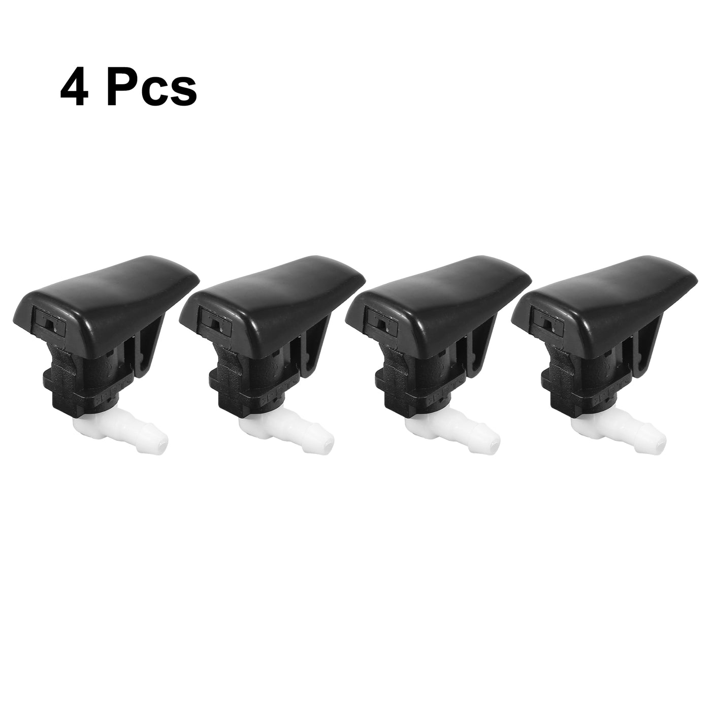 X AUTOHAUX 4pcs Car Front Windshield Washer Nozzles for Cadillac CTS 2003-2007 for Cadillac STS 2005-2011 for Cadillac SRX 2004-2009 Replaces 15778747