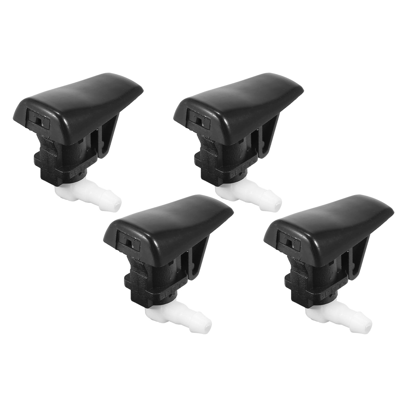 X AUTOHAUX 4pcs Car Front Windshield Washer Nozzles for Cadillac CTS 2003-2007 for Cadillac STS 2005-2011 for Cadillac SRX 2004-2009 Replaces 15778747