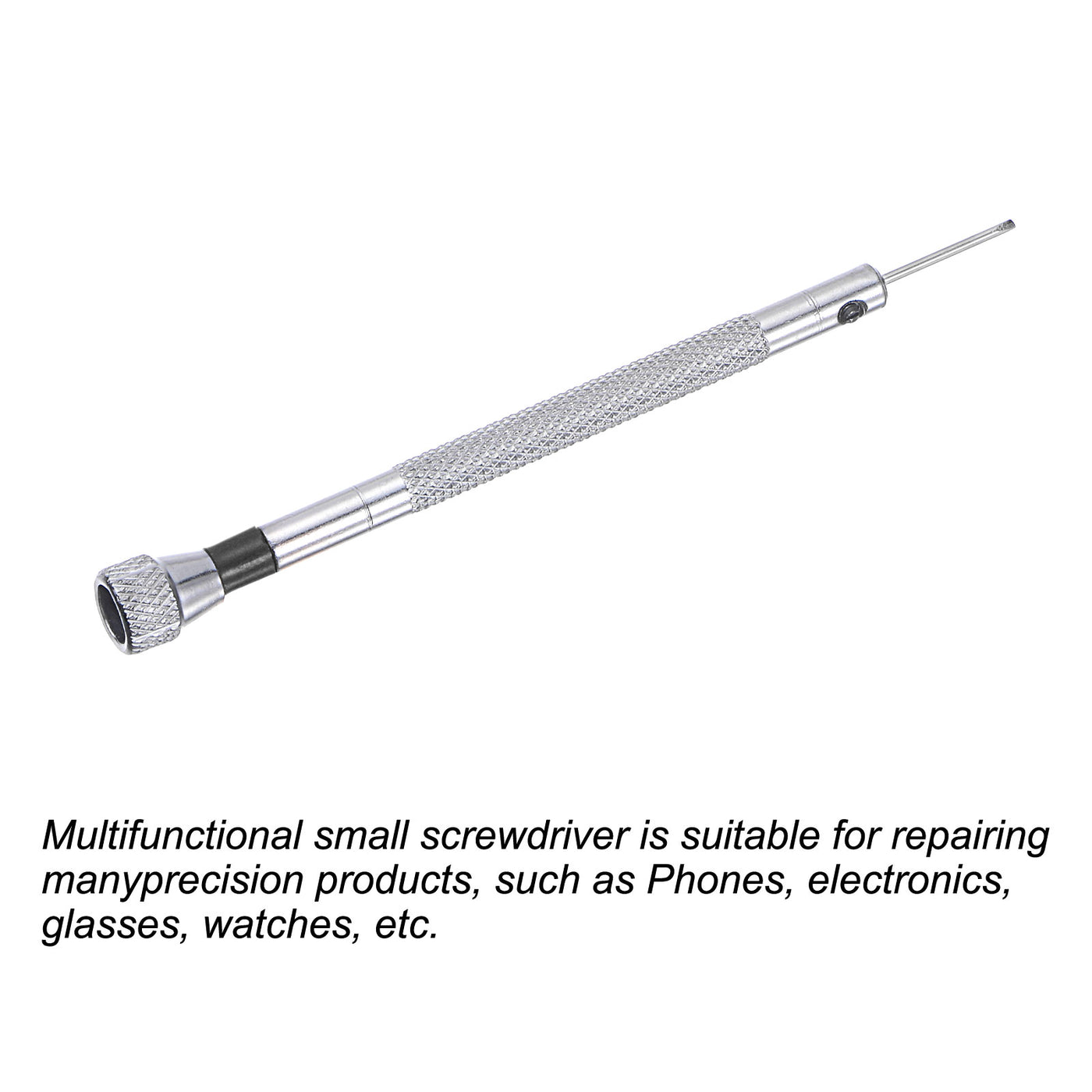 uxcell Uxcell Micro Precision Screwdriver, Slotted Head for Watch Eyeglasses Electronics Repair