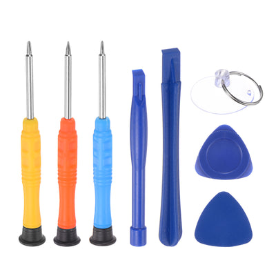 Harfington Uxcell Electronics Repair Kit with Magnetic Precision Screwdriver Opening Pry Tool