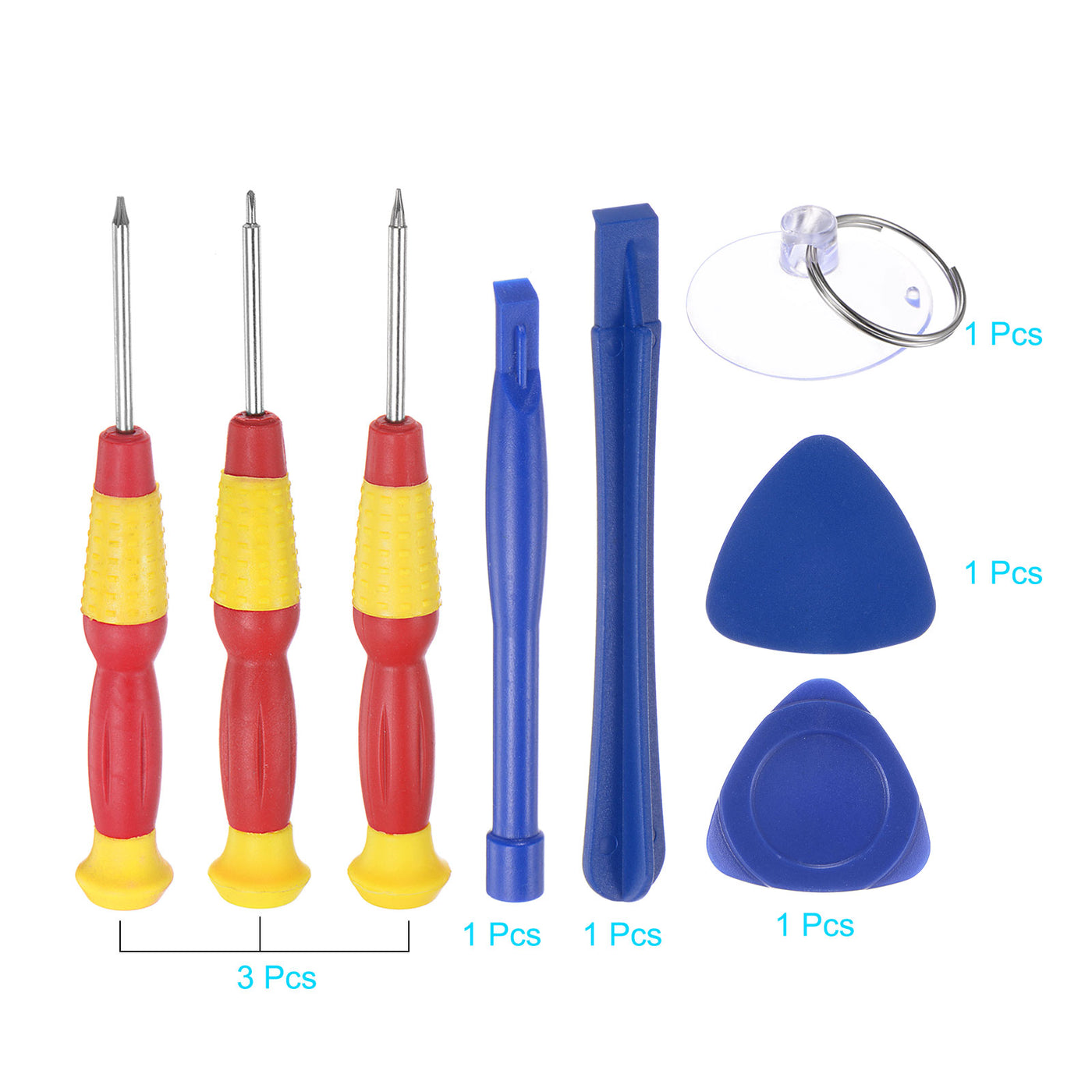 uxcell Uxcell Electronics Repair Opening Tool Kit with Precision Screwdriver Pry