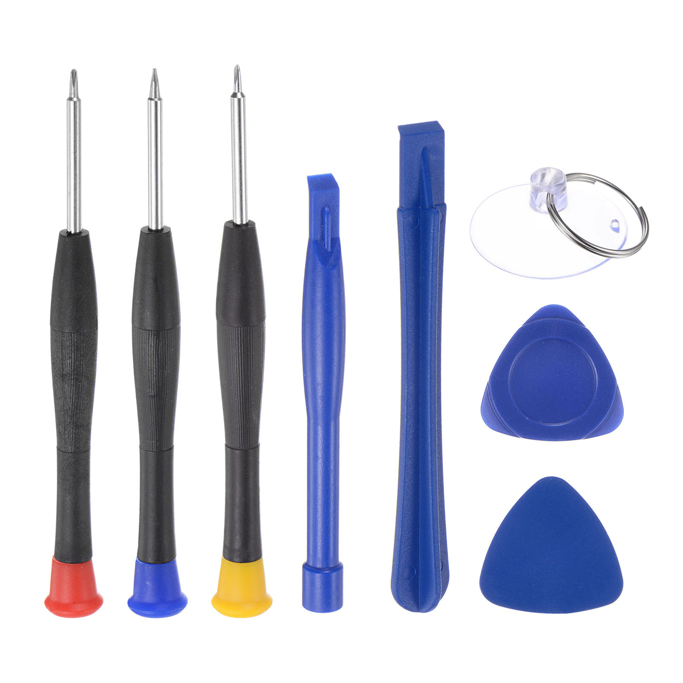 uxcell Uxcell 8 in 1 Universal Repair Opening Tool Kit with Precision Screwdriver Pry