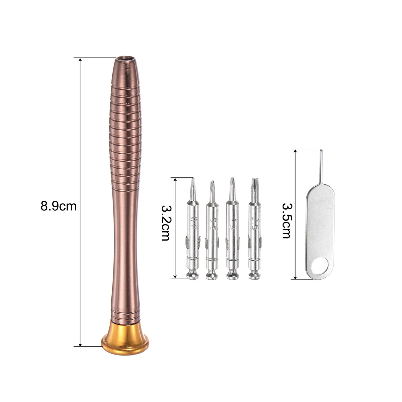 Harfington Electronics Repair Kit with Multi-bit Screwdriver Opening Pry Tool