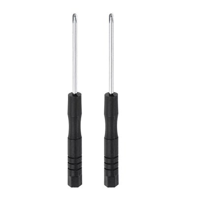 Harfington Uxcell 2.0mm Mini Phillips Screwdriver for Watch Eyeglasses Electronics Repair, 2pcs