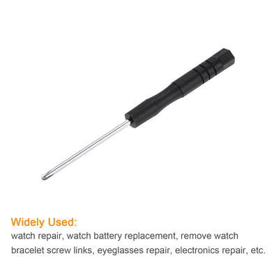 Harfington Uxcell Mini Phillips Screwdriver, Cross Head for Repairing Watch Eyeglasses Electronics