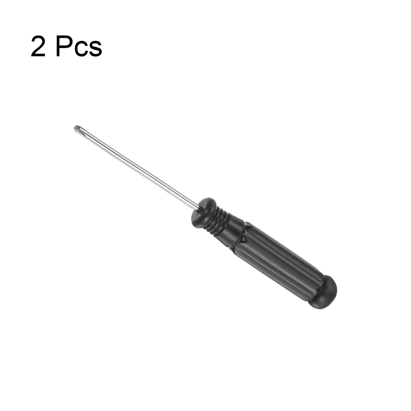 uxcell Uxcell Mini Phillips Screwdriver, Cross Head with Black Handle for Small Appliances