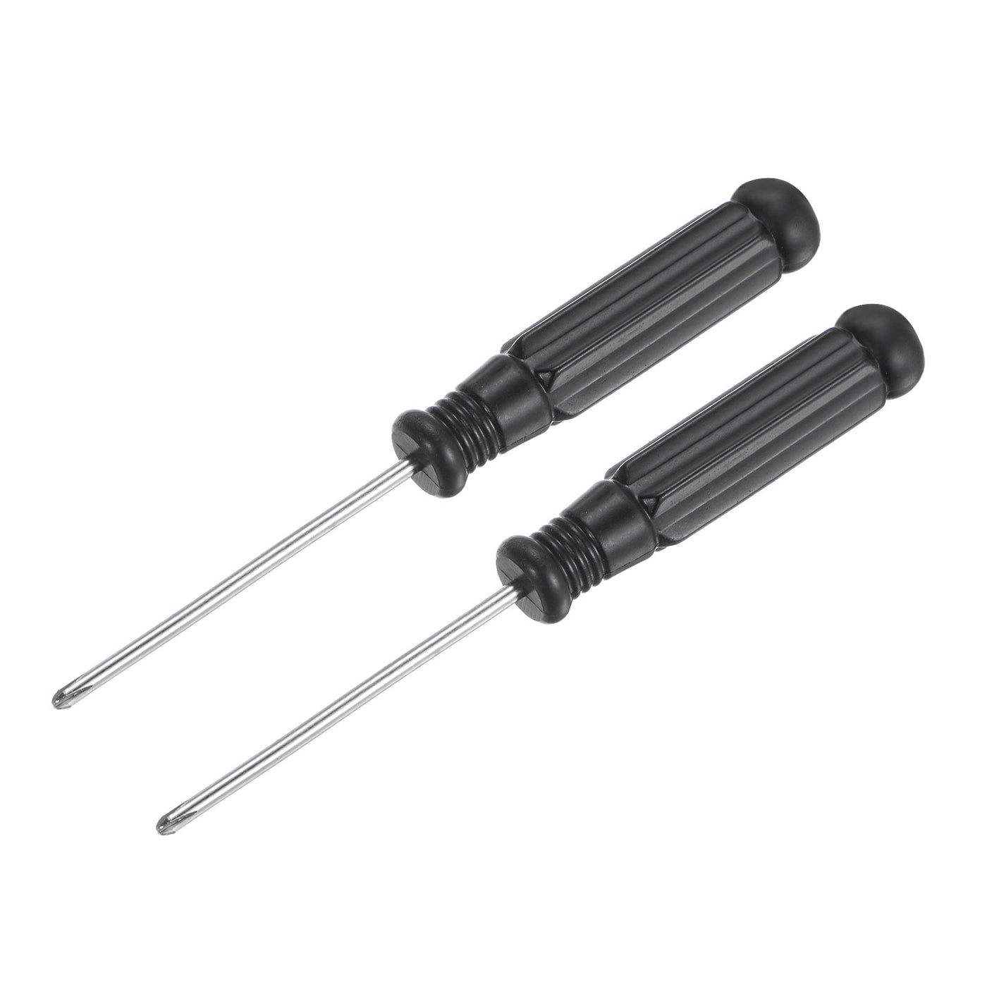 uxcell Uxcell Mini Phillips Screwdriver, Cross Head with Black Handle for Small Appliances