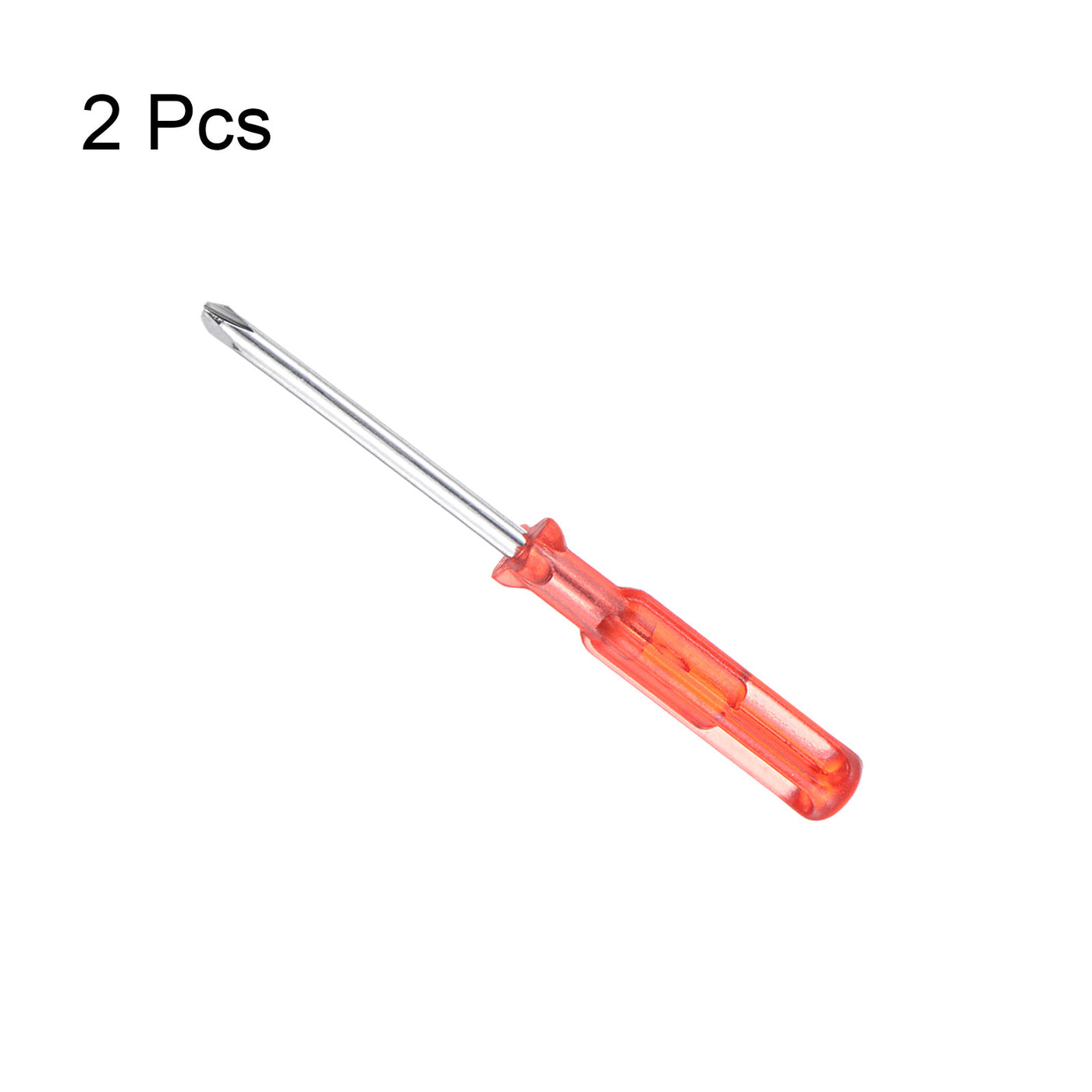 uxcell Uxcell 2.5mm Mini Phillips Screwdriver, 65mm Length for Small Appliances Repair, 2 Pcs