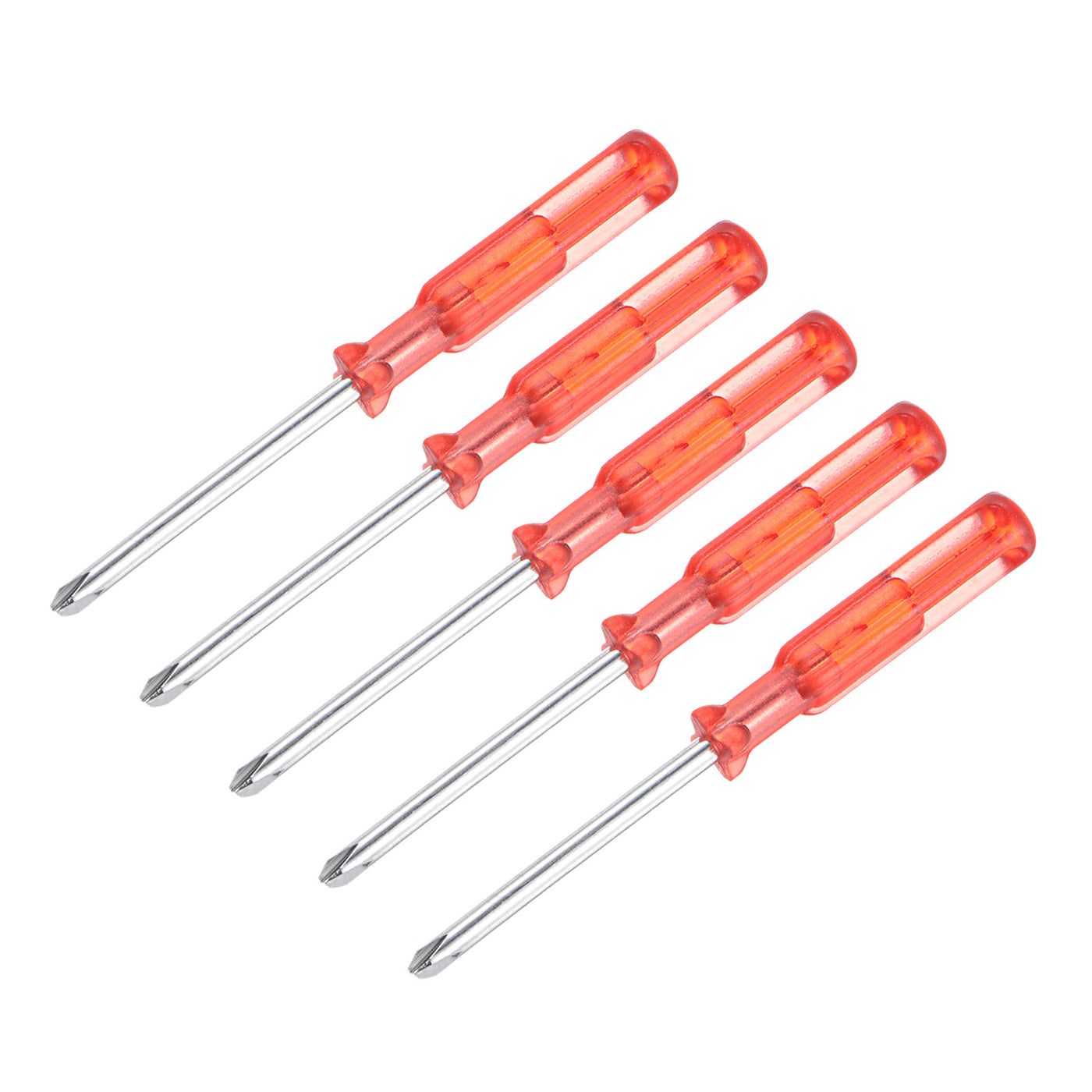 uxcell Uxcell 2.5mm Mini Phillips Screwdriver, 65mm Length for Small Appliances Repair, 5 Pcs