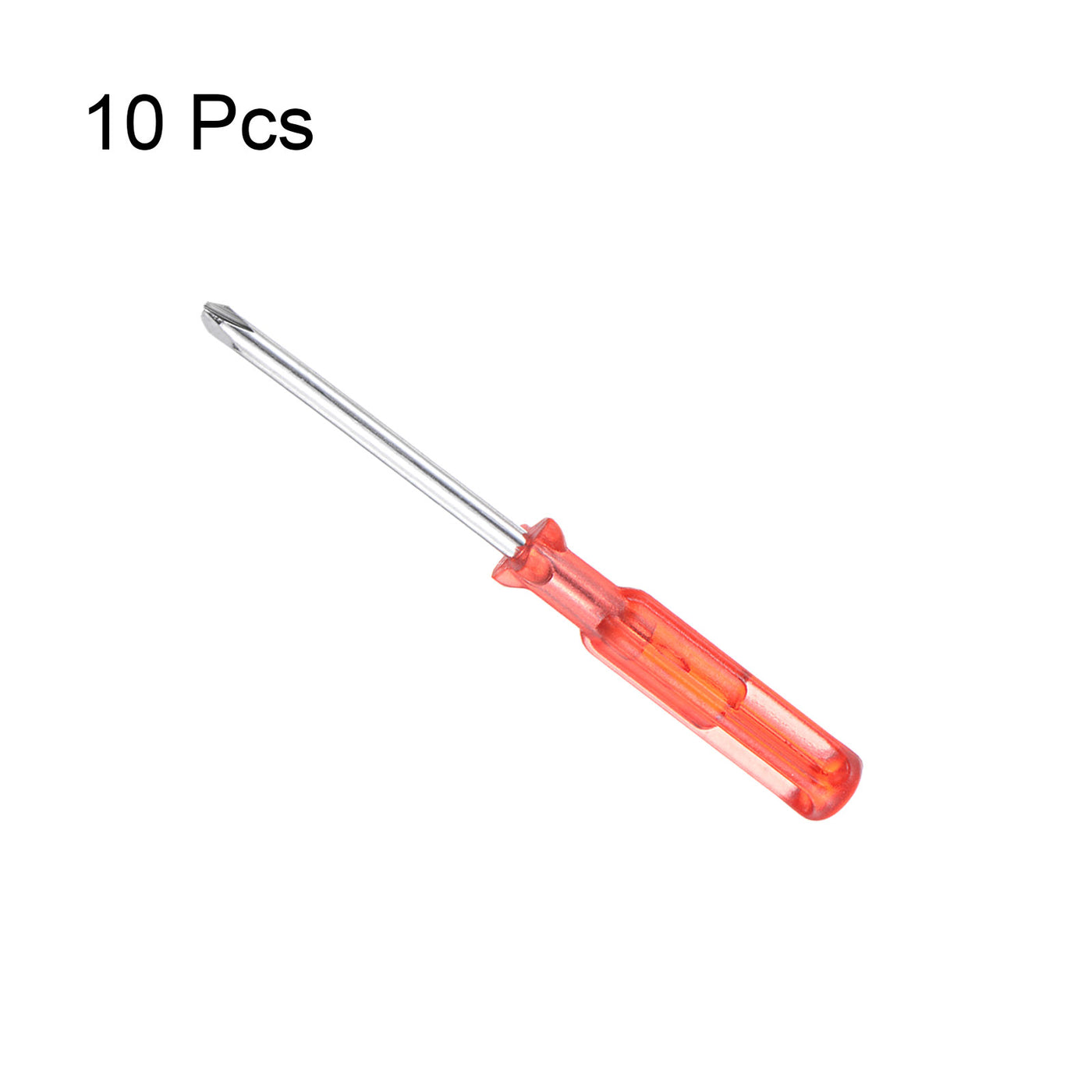 uxcell Uxcell 10pcs 2.5mm Mini Phillips Screwdriver 65mm Length for Small Appliances Repair