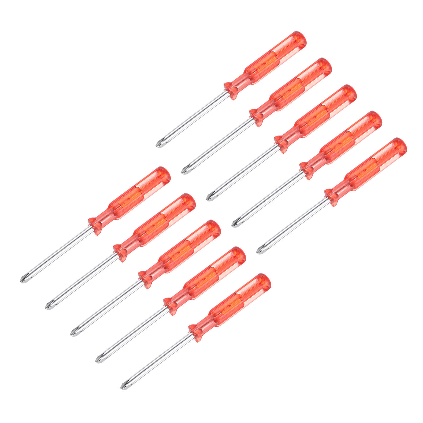 uxcell Uxcell 10pcs 2.5mm Mini Phillips Screwdriver 65mm Length for Small Appliances Repair