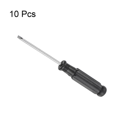 Harfington Uxcell Mini Slotted Screwdriver, Flat Head with Handle for Repairing Small Appliances