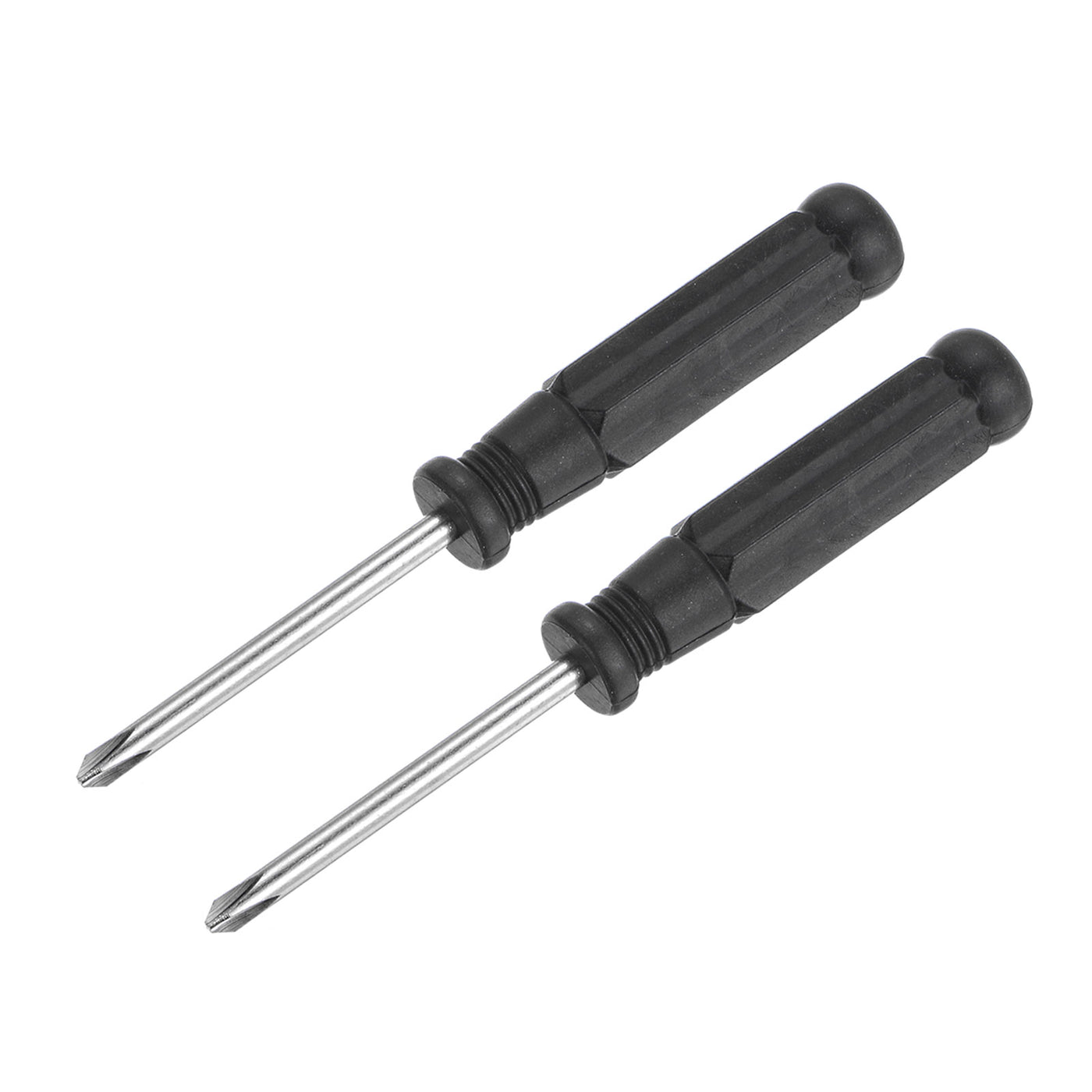 uxcell Uxcell Mini Phillips Screwdriver, Cross Head with Black Handle for Small Appliances