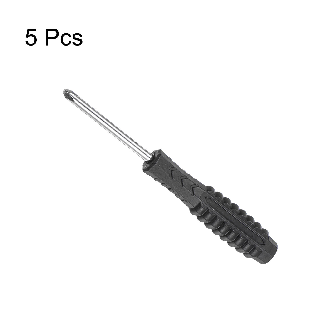 uxcell Uxcell 4.0mm Mini Phillips Screwdriver with Non-Slip Handle for Small Appliances, 5 Pcs