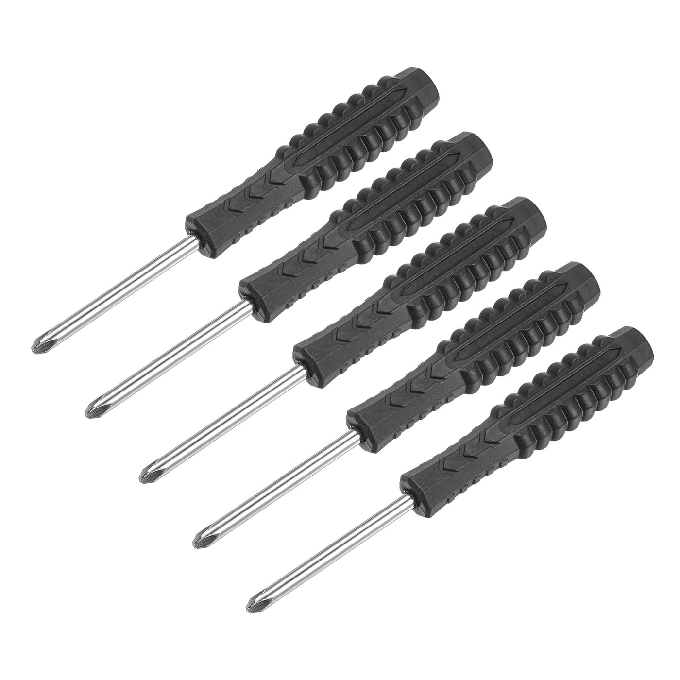 uxcell Uxcell 4.0mm Mini Phillips Screwdriver with Non-Slip Handle for Small Appliances, 5 Pcs