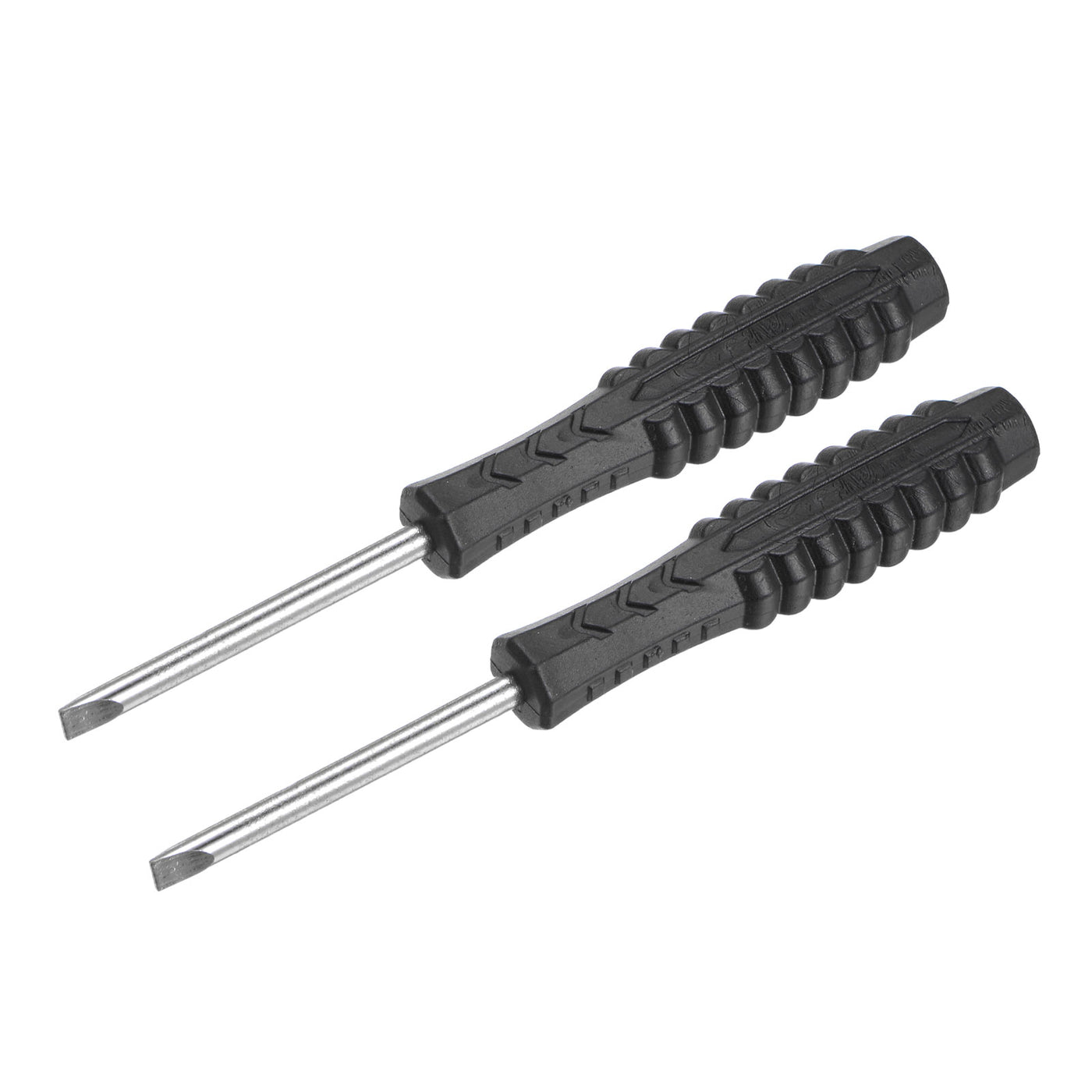 uxcell Uxcell Mini Slotted Screwdriver, Flat-Head with Non-Slip Handle for Small Appliances