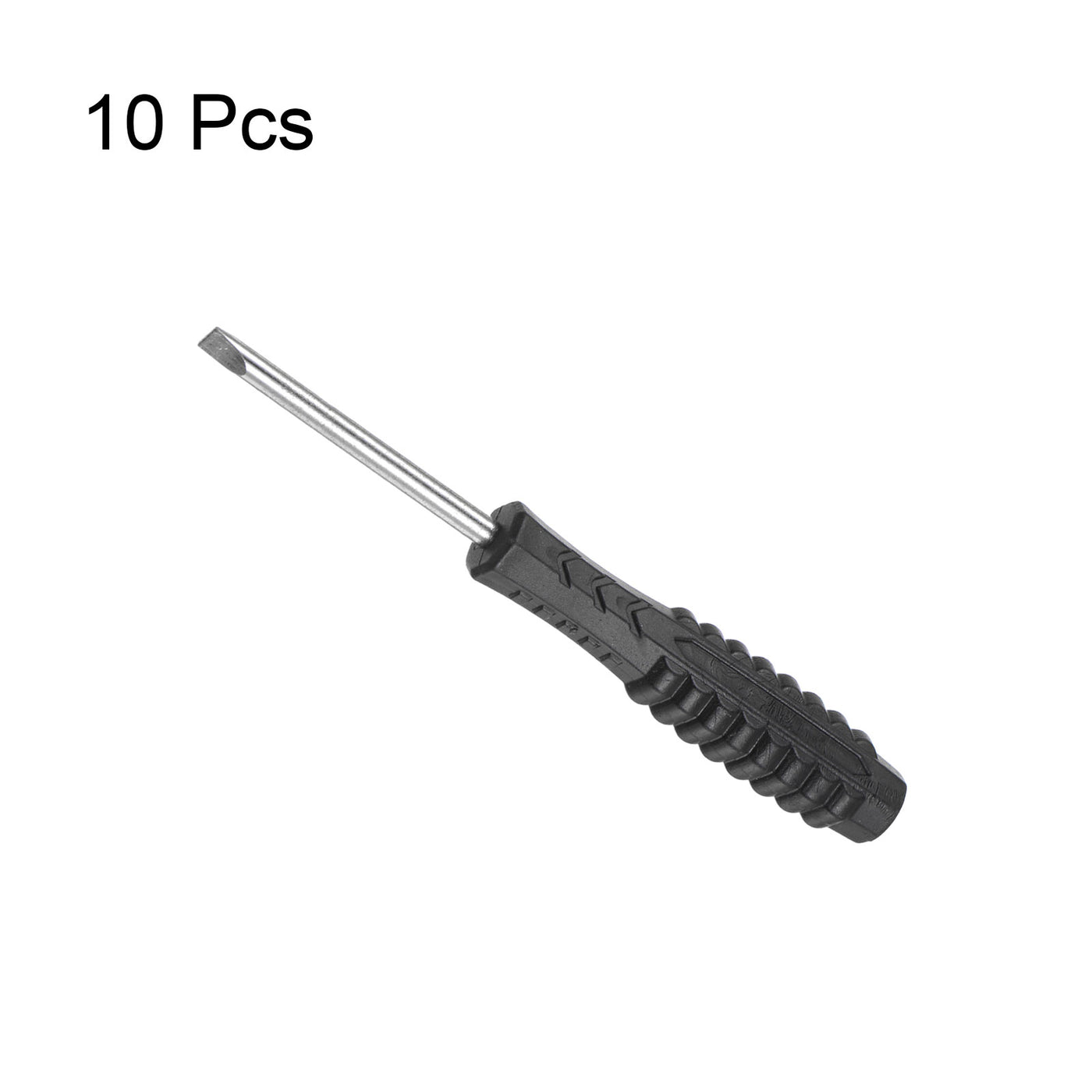 uxcell Uxcell Mini Slotted Screwdriver, Flat Head with Non-Slip Handle for Small Appliances