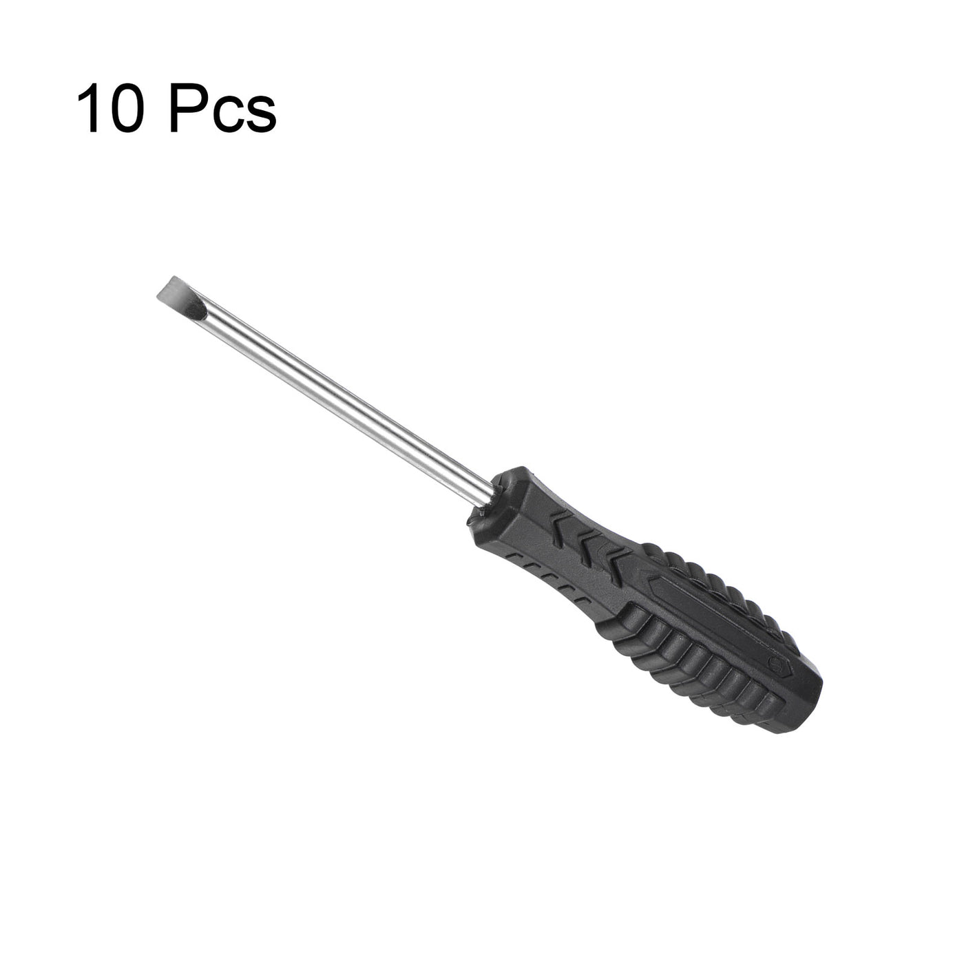 uxcell Uxcell Mini Slotted Screwdriver, Flat Head with Non-Slip Handle for Small Appliances