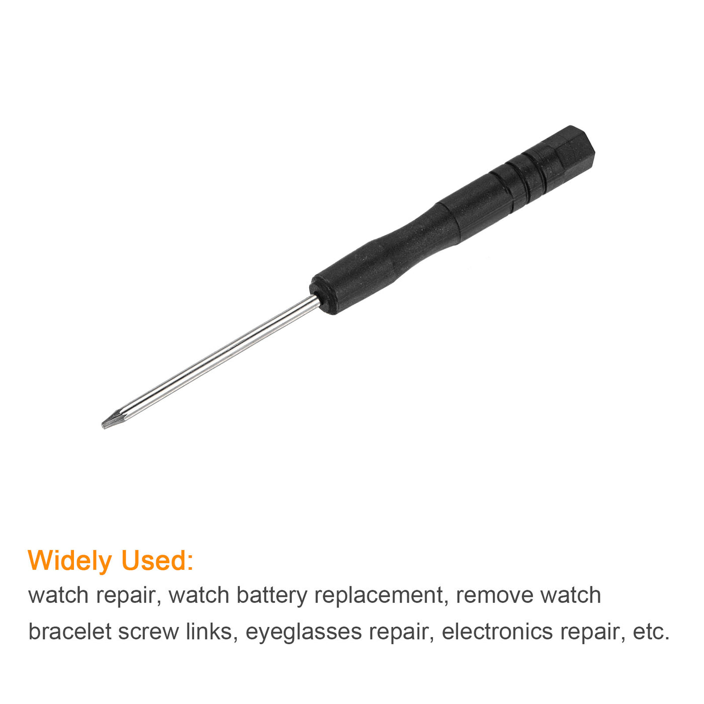 uxcell Uxcell Mini Torx Screwdriver, Star Head for Watch Eyeglasses Electronics Repair