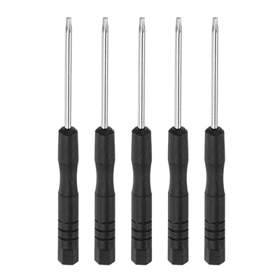 Harfington Uxcell Mini Torx Screwdriver, T6 Star Head for Watch Eyeglasses Electronics Repair, 5 Pcs