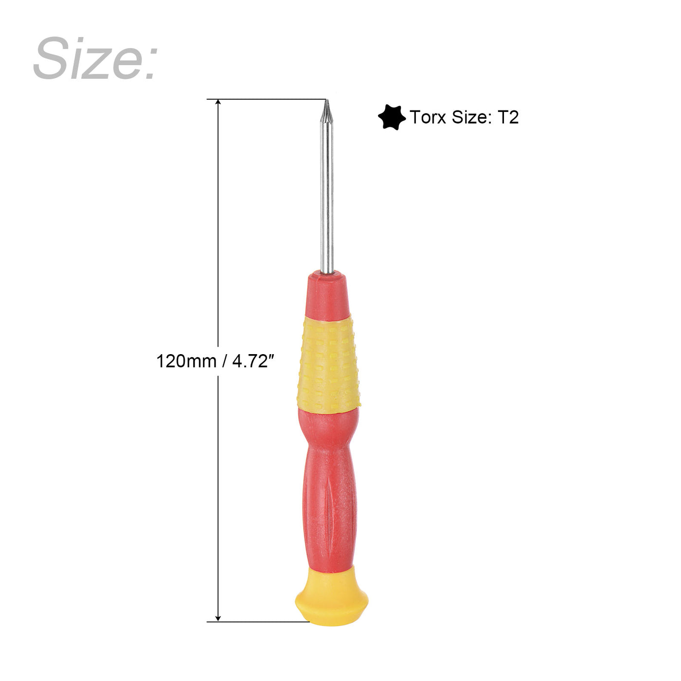 uxcell Uxcell Precision Torx Screwdrivers, Star Head for Watch Eyeglasses Electronics Repair