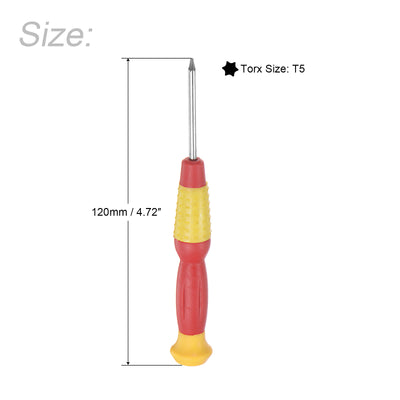 Harfington Uxcell Precision Torx Screwdrivers, Star Head for Watch Eyeglasses Electronics Repair