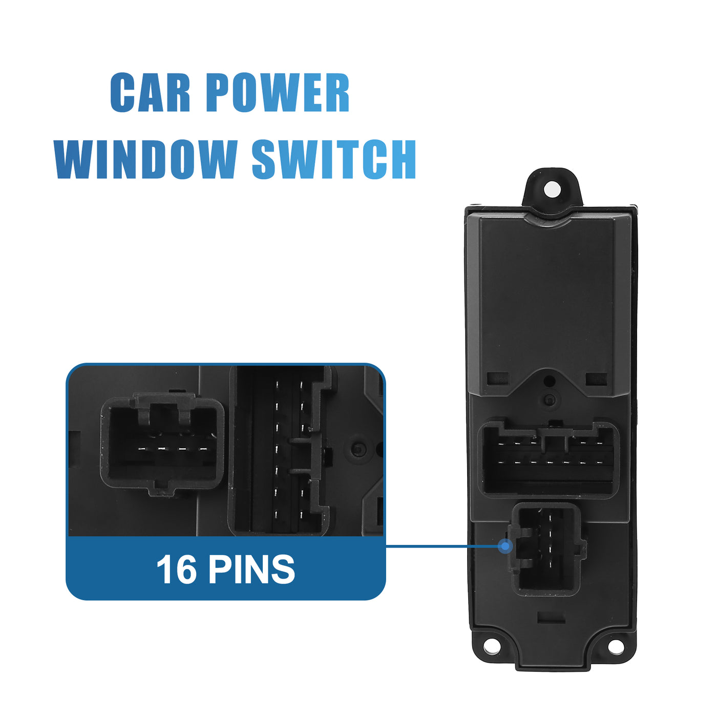 X AUTOHAUX Power Window Switch Driver Side Power Window Master Control Switch UB9G-66-350 Replacement for Mazda Right-hand Drive Two Doors
