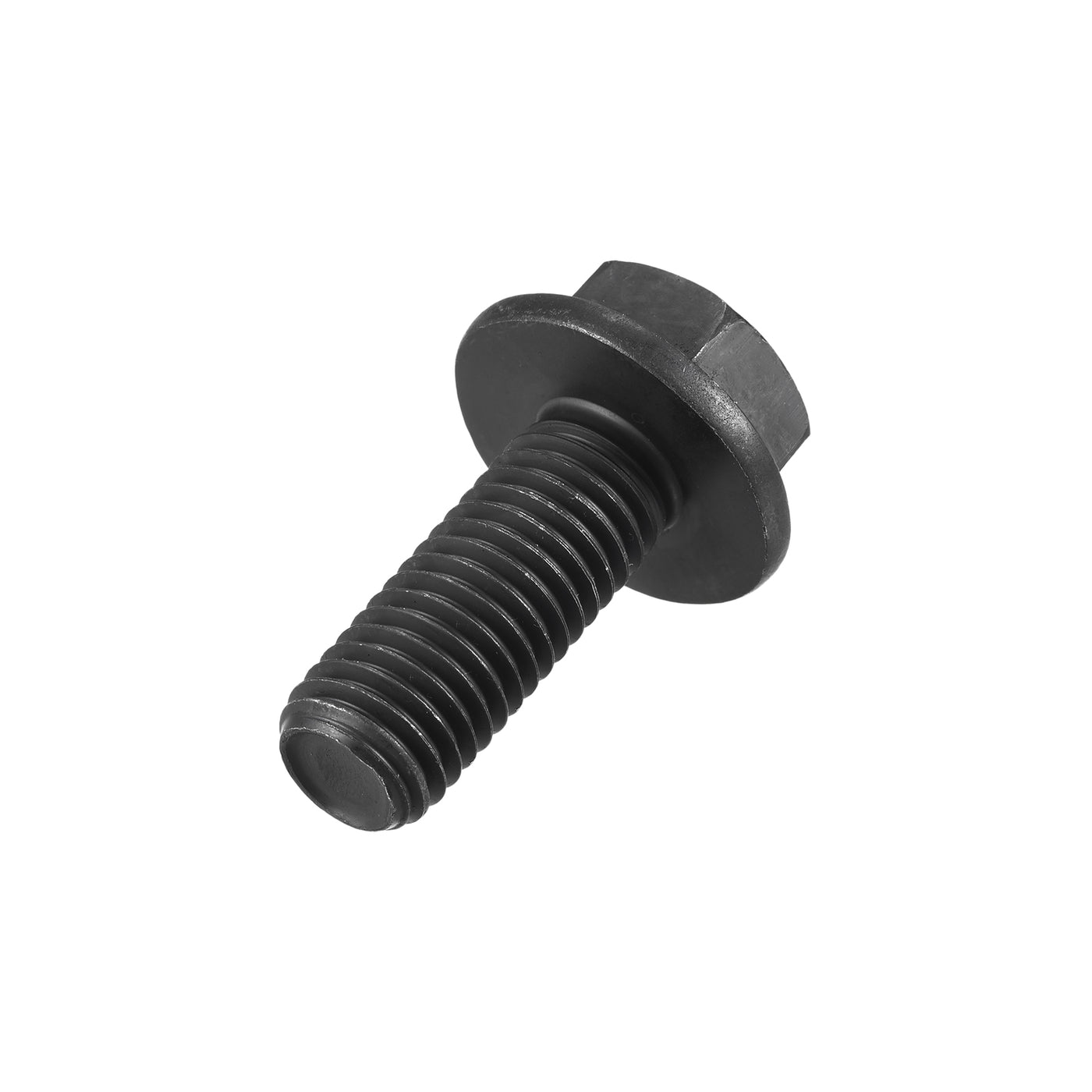 uxcell Uxcell M14x35mm Hex Flange Bolts, 2pcs 10.9 Grade Carbon Steel Hexagon Head Screws