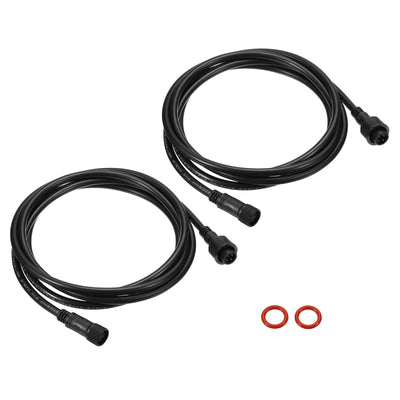 Harfington Extension Cable Wire Waterproof Connector with Male and Female at Both Ends