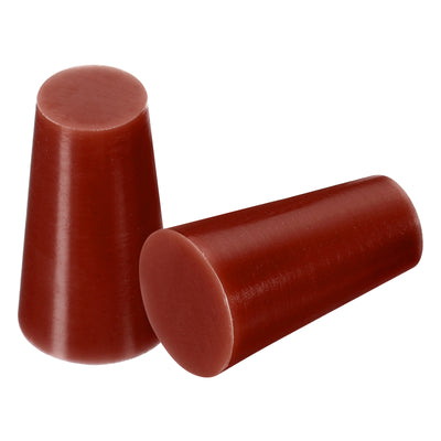 Harfington Silicone Rubber Tapered Plug Solid for Powder Coating, Painting, Anodizing, Plating, Sandblasting Laboratory Use