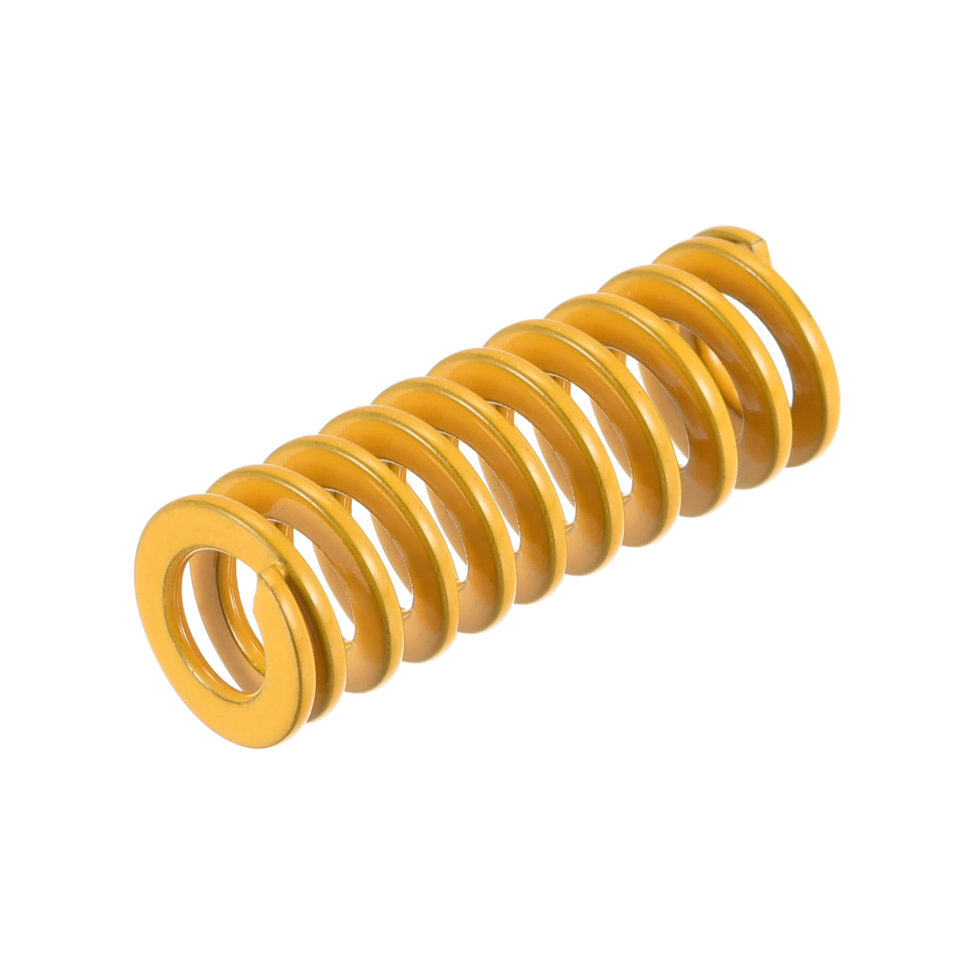 uxcell Uxcell Die Spring, 8mm OD 20mm Long Stamping Light Load Compression Yellow