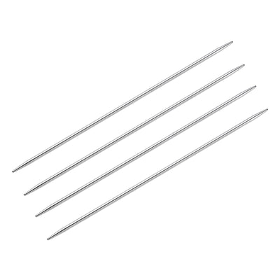 Harfington Uxcell 2 Pairs 4.4mm Double Pointed Knitting Sweater Needle Set, 9.84 Inches Length