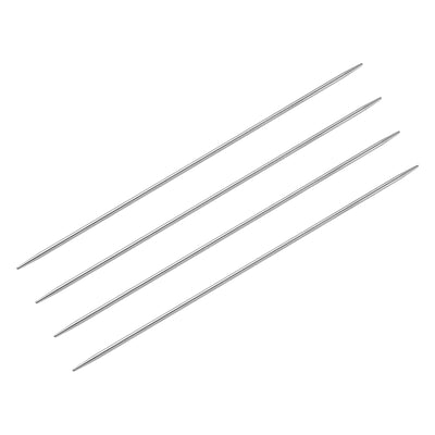 Harfington Uxcell 2 Pairs 3.2mm Double Pointed Knitting Sweater Needle Set, 9.84 Inches Length