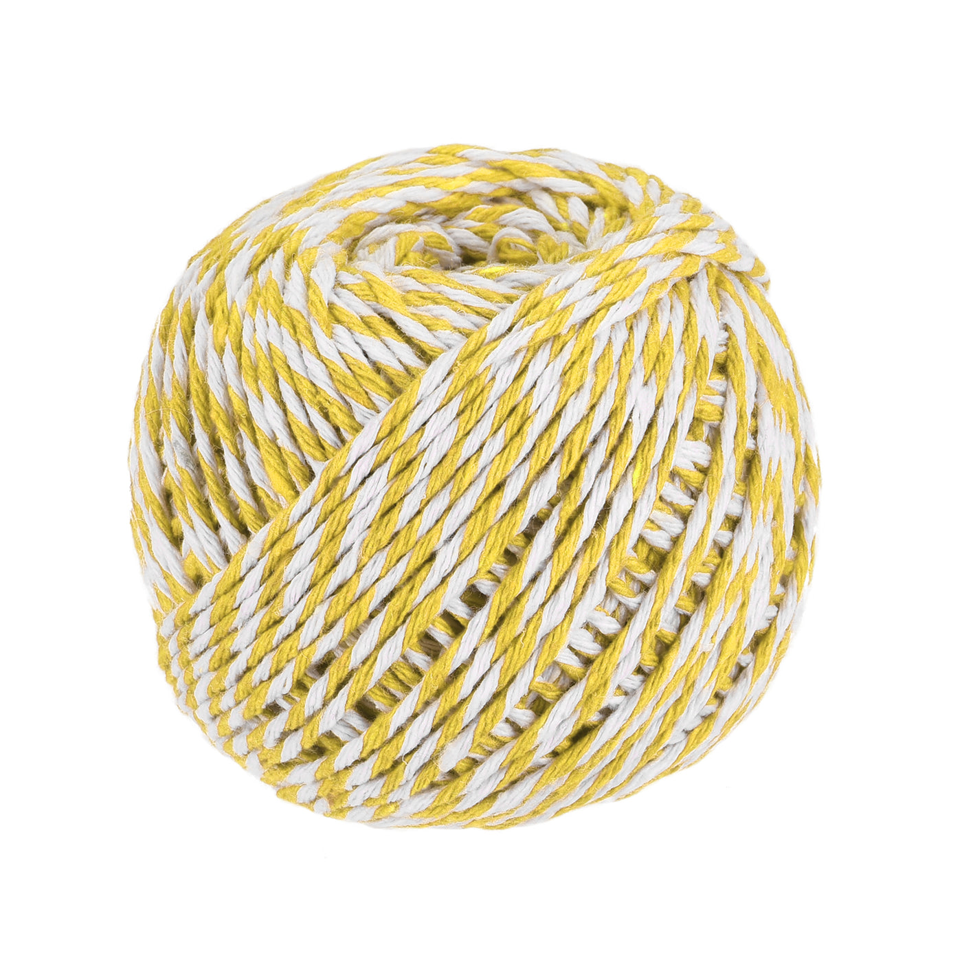 Twine Packing String Wrapping Cotton Twine 100M Orange and White Rope for  Gift Wrapping Twine 