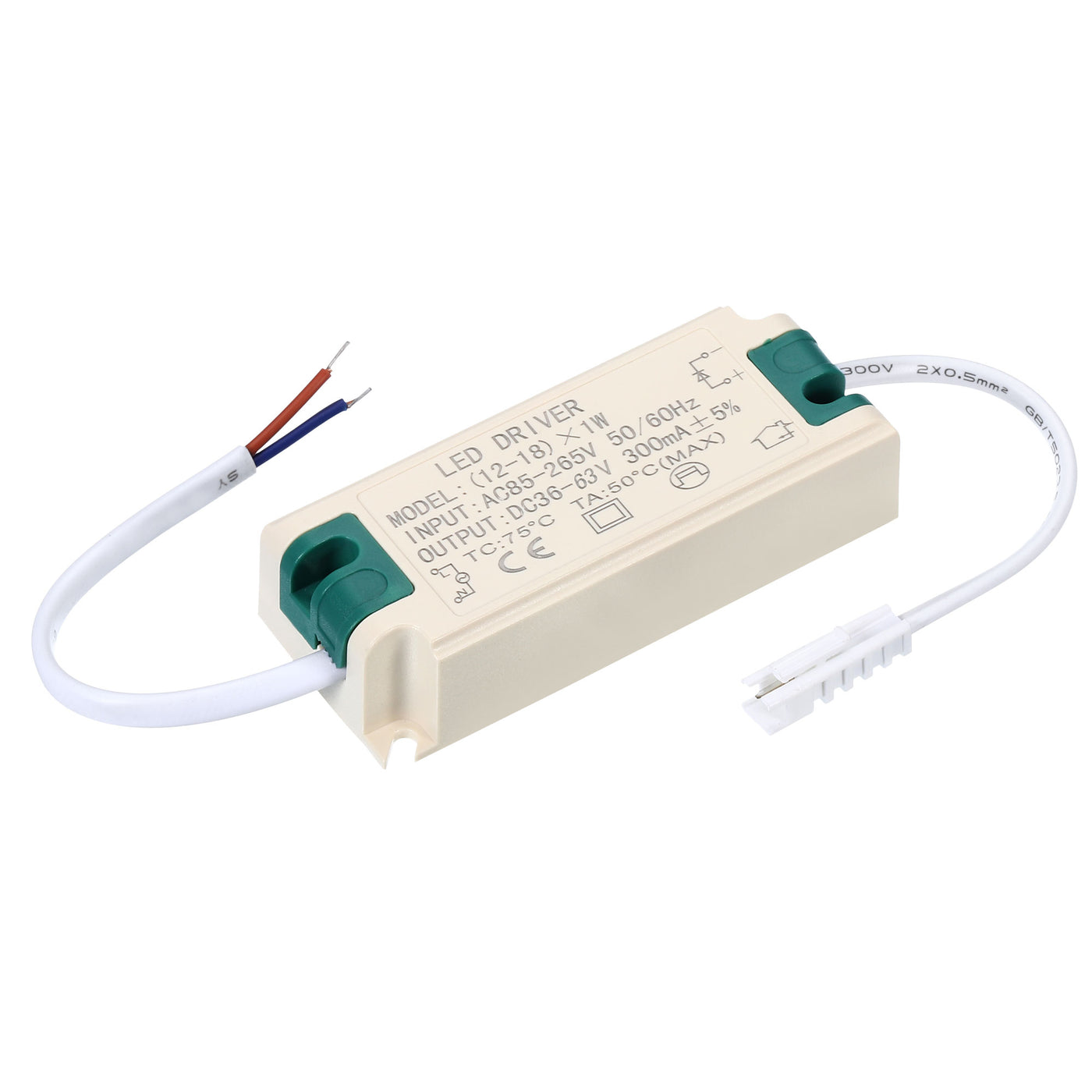 Harfington LED Driver, DC AC Male Connector Constant Current Rectifier Transformer Power Supply