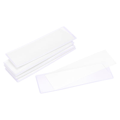 Harfington Label Holder 6" x 2" for Shelves Organize with Foam Self Adhesive 5pcs