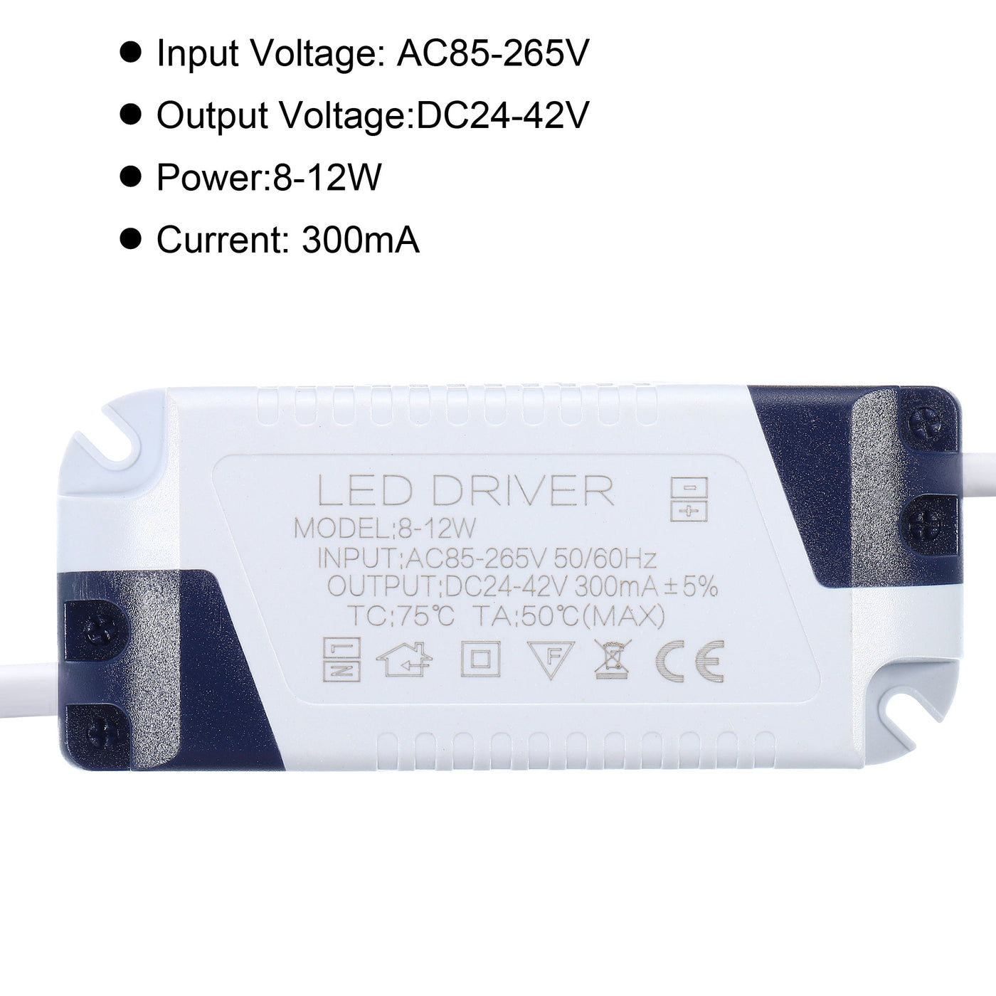 Harfington LED-Treiber, AC-Ausgang, DC-Stecker, Konstantstrom-Gleichrichter, Transformatoren, externe Stromversorgung