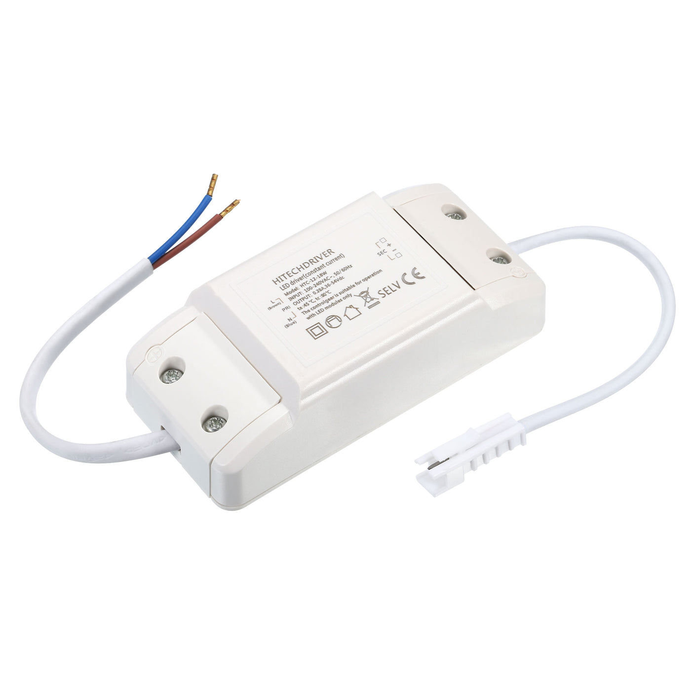 Harfington LED Driver, AC DC Male Connector Constant Current Rectifier Transformers External Power Supplies