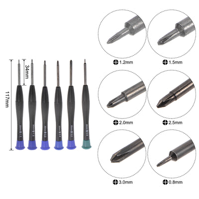 Harfington Uxcell Electronics Repair Tool Kit, 18 in 1 Magnetic Precision Screwdriver Tweezer Sets