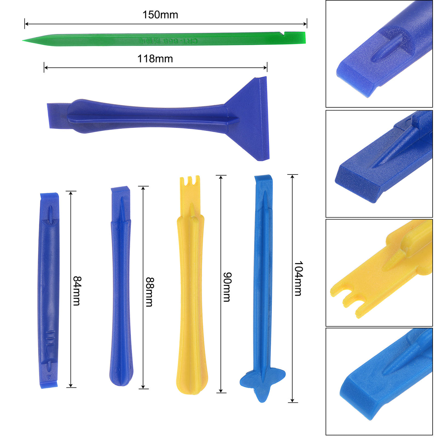 uxcell Uxcell Electronics Repair Tool Kit, 13 in 1 Magnetic Precision Screwdriver Tweezer Sets