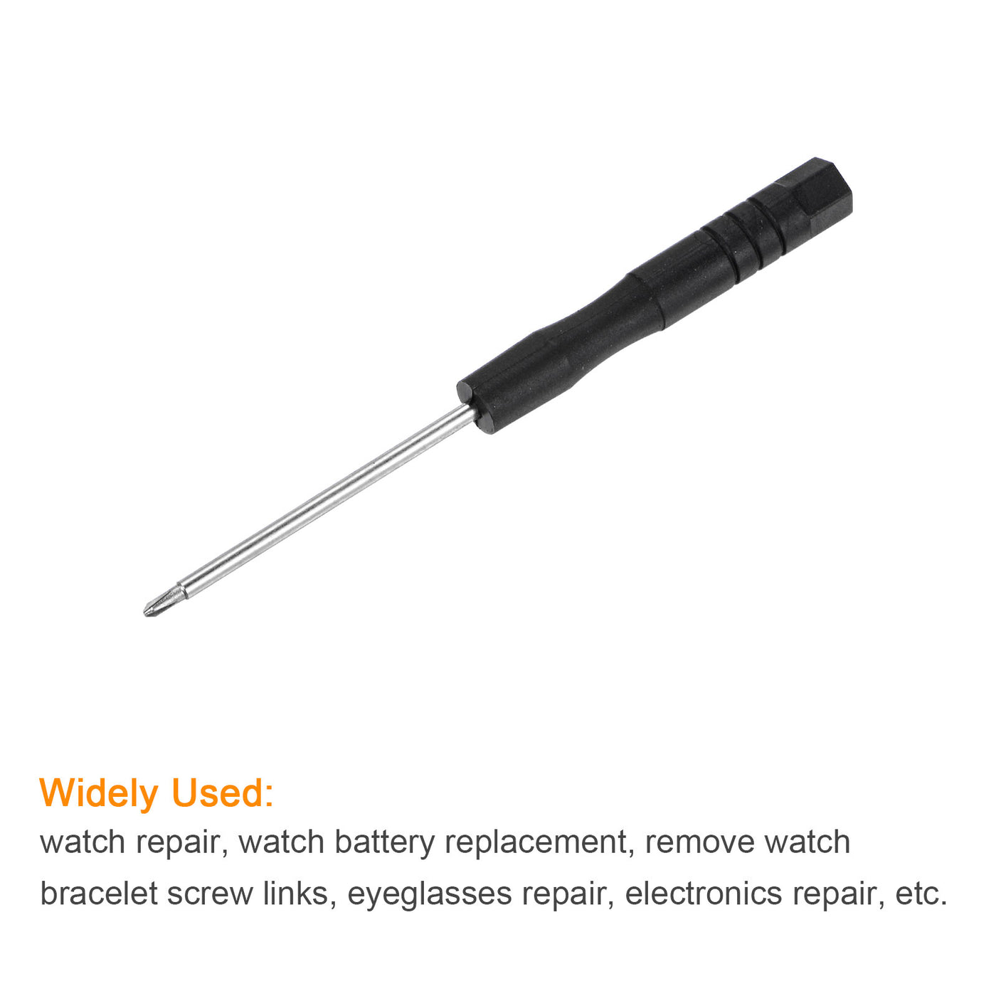 uxcell Uxcell Mini Phillips Screwdriver, Cross Head for Watch Eyeglasses Metal Buckle Electronics Repair