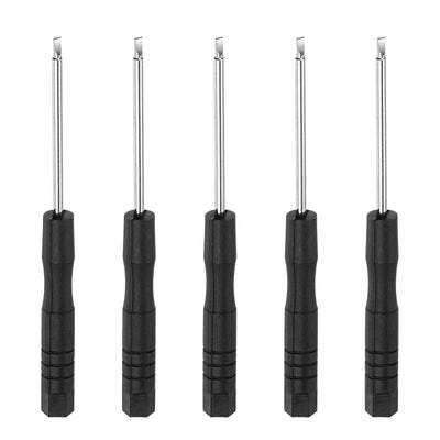 uxcell Uxcell Mini Slotted Screwdriver, Flat Head for Watch Eyeglasses Metal Buckle Electronics Repair