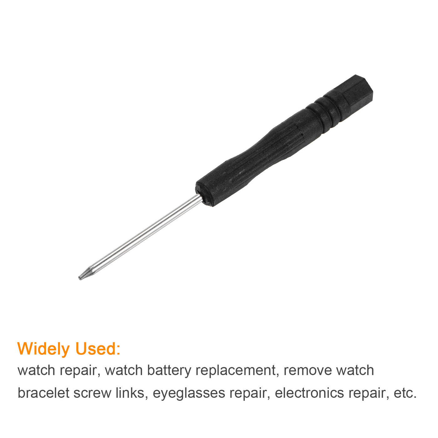 uxcell Uxcell Mini Torx Screwdriver, Star Head for Watch Eyeglasses Metal Buckle Electronics Repair