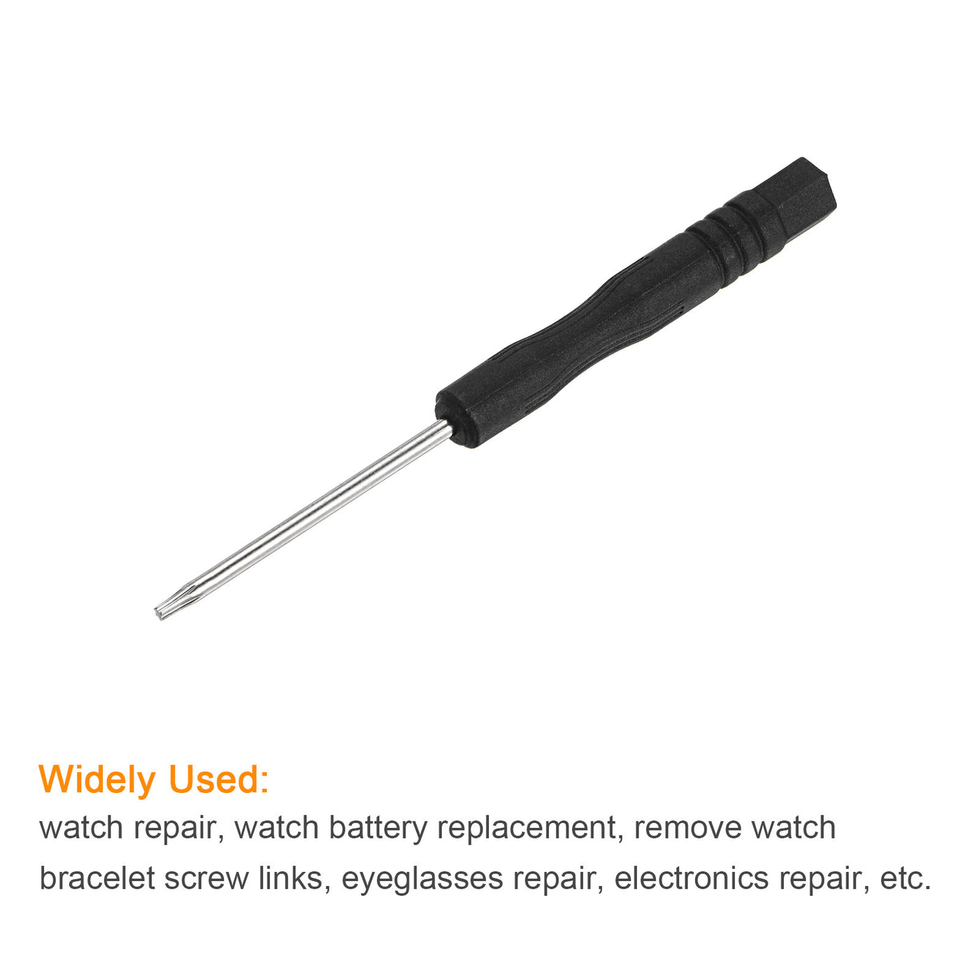 uxcell Uxcell Mini Torx Screwdriver, Star Head for Watch Eyeglasses Metal Buckle Electronics Repair