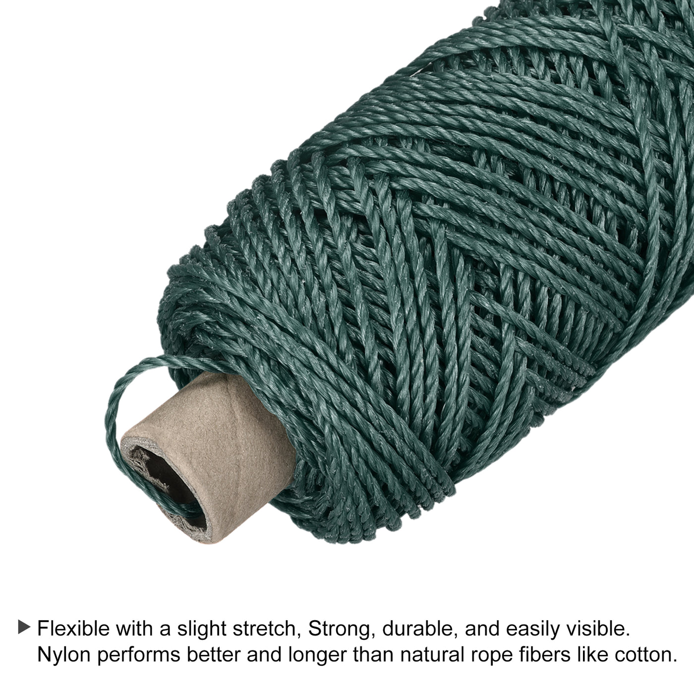 Harfington Twisted Mason Line Nylon String Cord for Crafting