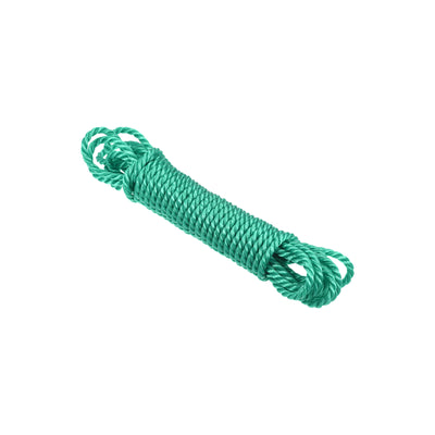 Harfington Twisted Nylon Mason Line Green 10M/32.8 Feet 8MM Dia for DIY Projects