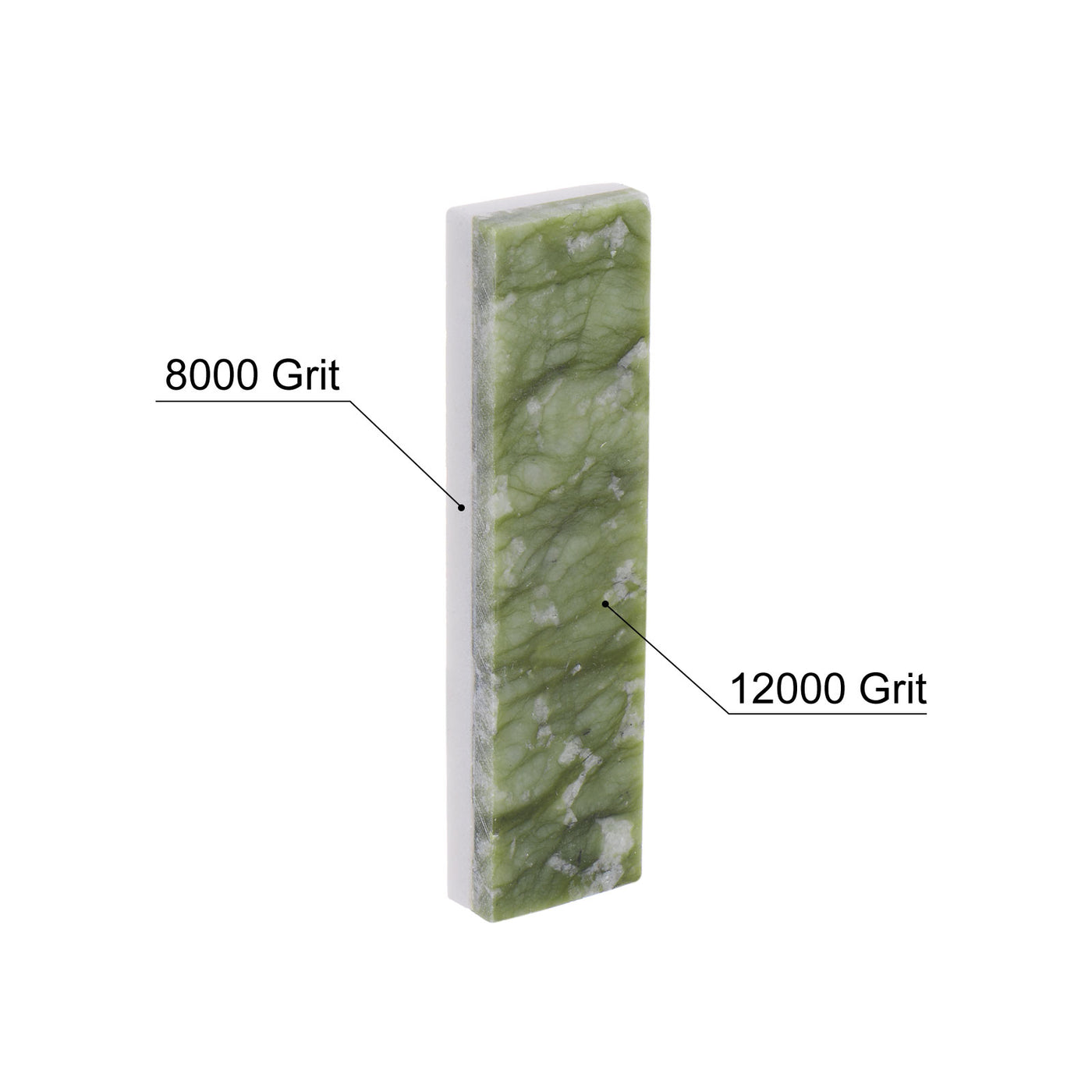 uxcell Uxcell Sharpening Stones 8000/12000 Grit 2 Side Combination Whetstone 100x25x12.5mm