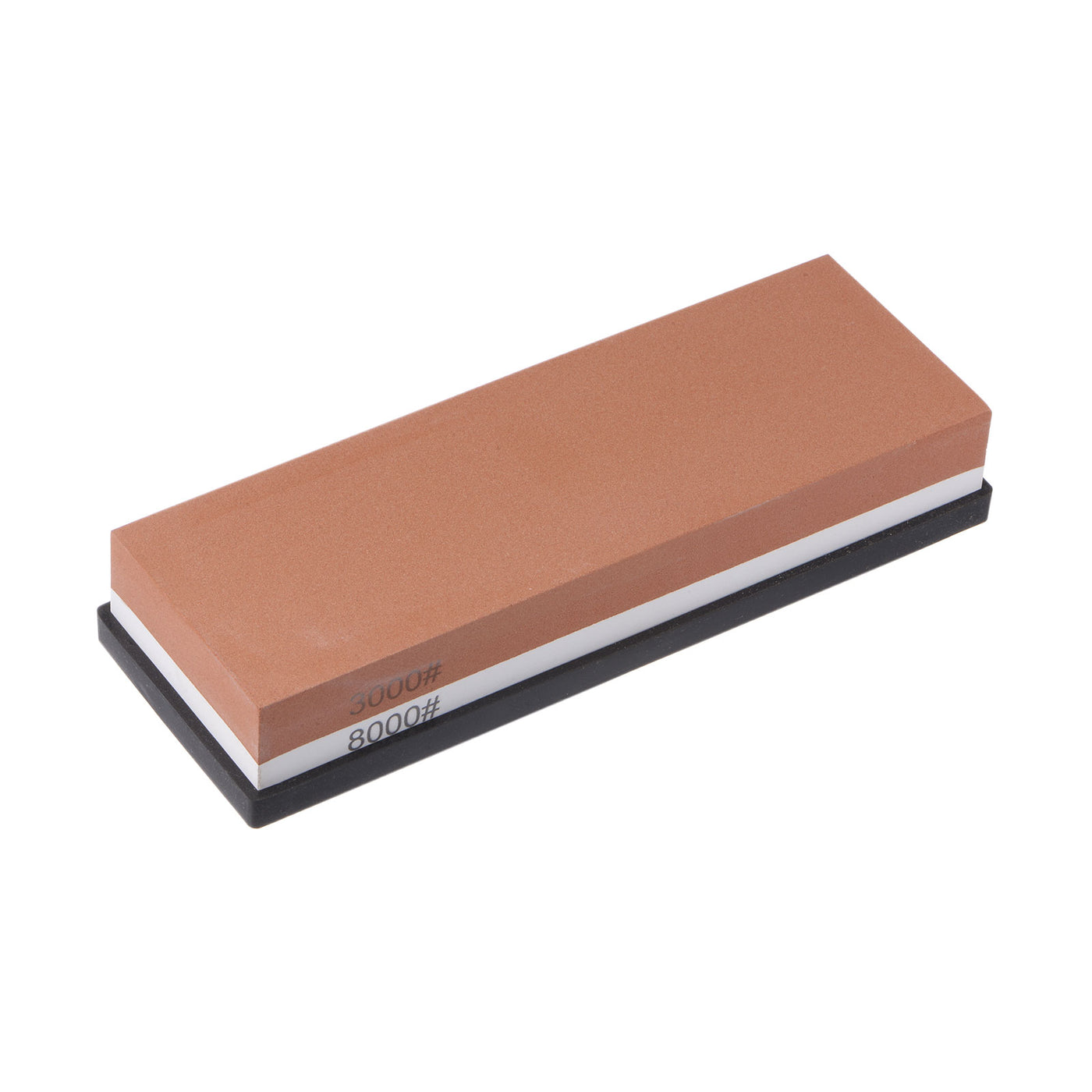 uxcell Uxcell Sharpening Stones 3000/8000 Grit 2 Side Combination Whetstone 180x60x29mm